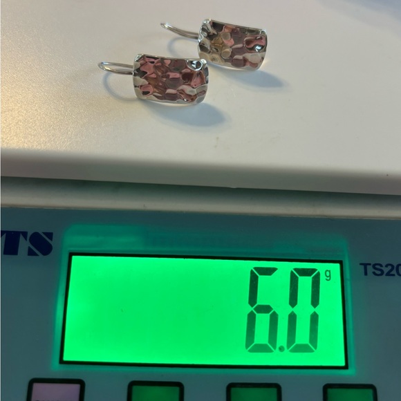 Silpada Sterling Silver Hammered Earrings W0991 - Picture 11 of 11